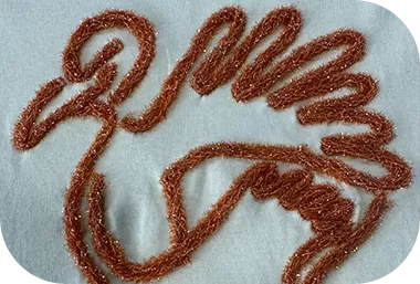 ROPE STITCHED EMBROIDERY