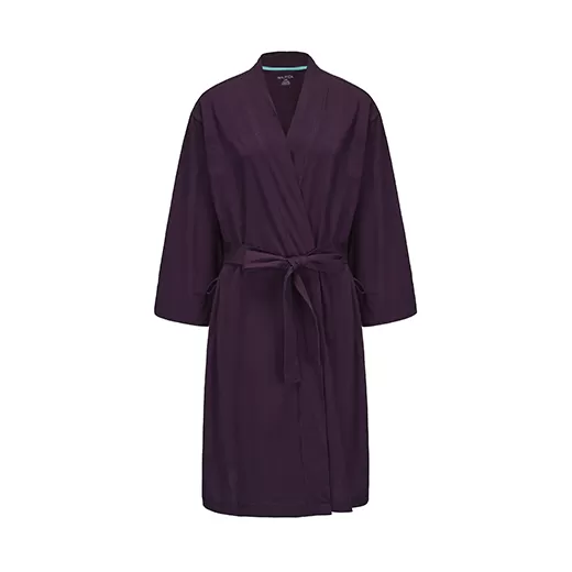 Women's Soft All Cotton Sleep Long Robe